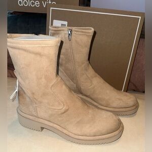 Dolce Vita Simaya H2O Boots - Dune Stella Suede - 8.5